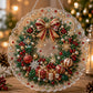 🎅Christmas Pre Hot Sale 50%OFF🎄Christmas Pearl Diamond Art Hanging Ornament Kit | Luxury Flocked Canvas with Scratch-Resistant Non-Fading Pearl Beads DIY Handmade Holiday Hanging Decor 💎
