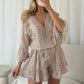 🔥Limited-time 50% discount💕Casual Short V-Neck Lace Suit💃