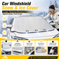 ⏳🖤Black Friday Sale：50% OFF!!🔥Clear Your Windshield Instantly! Magnetic Frost & Snow Cover❄️