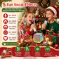 ⏳LAST DAY SALE - 50% OFF!!✨🎵Mini Karaoke Machine for Kids with Wireless Microphones