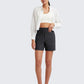 📢Last Day 50% OFF🏃‍♀️Women’s High-Waist Athletic Shorts – Running & Yoga Summer Shorts with Pockets