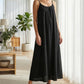 📢📢Last Day-50% OFF!!🏖️💕20K+ SOLD!⚡Women's Casual Backless Spaghetti Strap Maxi Dress🌟🌊