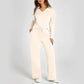 🔥Limited Time 50% OFF🔥Women's 2 Piece Sets Outfits Casual Long Sleeve Sweatsuits Sets