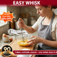 🔥Last Day 60% OFF⏰Stainless Steel Semi-Automatic Eggbeater Easy Whisk