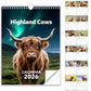 🐮2026 Highland Cattle Calender📅