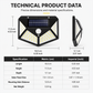 🏡✨LIMITED TIME SALE 50% OFF! ⏰Motion Sensor Solar Lights – Bright Outdoor Lighting