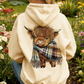 🔥Cute Highland Cow Cozy Fleece-Lined Hooded Sweatshirt🦬