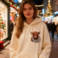 🔥Cute Highland Cow Cozy Fleece-Lined Hooded Sweatshirt🦬