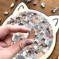 🎁🧩135-Piece Morandi-Colored Cat Shaped Wooden Jigsaw Puzzle