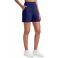 📢Last Day 50% OFF🏃‍♀️Women’s High-Waist Athletic Shorts – Running & Yoga Summer Shorts with Pockets