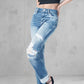 🔥2025 NEW SALES - 49% OFF🔥Tummy Control Distressed Cuffed Boyfriend Jeans