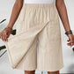 💥2026 Hot Sale🌟Women's Casual Elastic Waist Wrap Skort