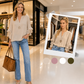 💥Summer Promotion 50% OFF！！☀️Women's Ruffle Sleeve V-Neck Shirt👚Fashionable and versatile