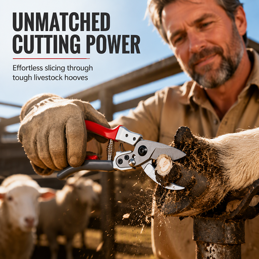 📣📣50% OFF!!🐏✂️ Sheep Hoof, Cow Hoof, Horse Hoof & Gardening Multi-Purpose Shears