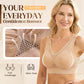 💗LAST DAY - BUY 1 GET 1 FREE💐🎁Pure Cotton Buttonless Comfy Lifting Bra