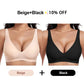 🥳2026 HOT SALE🥳 50% OFF! 💞Womens Comfortable Wireless Bras Push Up Bralettes Seamless Tshirts Bras Deep V Everyday Bras