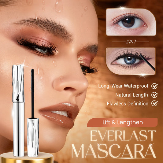⏰LAST DAY BUY 1 GET 1 FREE!!🩷✨ Waterproof Fiber Mascara - Intense Length & Curl with Enriched Fibers for Clump-Free Volume All Day