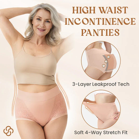 ✨Buy 1 Get 2 Free✨💕Women's Skin-Friendly Antibacterial Plus Size Underwear