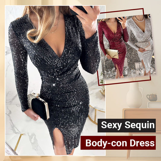 ✨New Arrival 49% OFF✨Sexy Sequin Body-con Dress