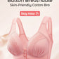📢👙LAST DAY -50% OFF⚡50K+ SOLD💕CloudComfort™ Front-Button Cotton Bra – Breathable • Wire-Free • All-Day Support • Non-Padded & Skin-Friendly 🌿