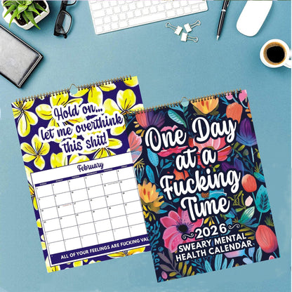 ⏳BLACK FRIDAY SALE 50%OFF✨2026 Sweary Mental Health Calendar