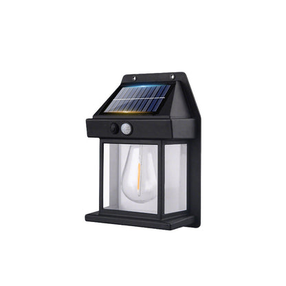 ⏳Last Day Buy 2 Get 1 Free (3 PCS)🛋️💕Motion Sensor Solar Tungsten Wall Light - Easy Installation for Garden and Pathway