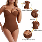 🏆 Last Day 50% OFF !Shapewear Bodysuit with Bra | Ruched Slimming Adjustable Waist✨