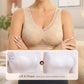 💗LAST DAY - BUY 1 GET 1 FREE💐🎁Pure Cotton Buttonless Comfy Lifting Bra