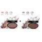 ✨Buy 1 Get 1 Free 🖌️50K+ Sold!!!🖤Eyebrow Stamp Powder Kit with Applicator Brush, One Press Perfect Brow Stamp, Waterproof Long Lasting 24H Wear Eyebrow Makeup for Lazy Daily Salon-Like Brows