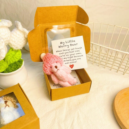 🐻Christmas Limited-Time Offer: 50% OFF!🎁Handmade Mini Plush Teddy Bear in Box