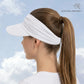 🔥 Summer Hot Sale 50% OFF💕👒UPF 50+ Sun Visor Ponytail Hat