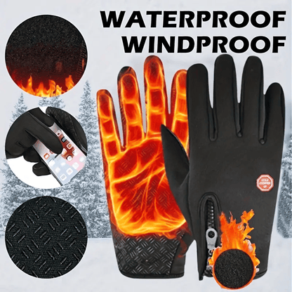 ⏳Last day sale 50% OFF❄️Waterproof Touchscreen Thermal Gloves🎁Perfect for Outdoor Working, Cycling,Running,Driving 2