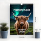 🐮2026 Highland Cattle Calender📅