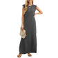 🎉Summer Hot Sale 49% OFF🌿Women Loose Split Wrinkle-Free Long Dress