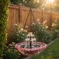 ⏰Last Day-60% Off!!⛲🐦Solar Powered Hanging Bird Bath Fountain