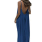 📢📢Last Day-50% OFF!!🏖️💕20K+ SOLD!⚡Women's Casual Backless Spaghetti Strap Maxi Dress🌟🌊