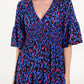 🎉 Last Day Promotion-49% OFF 🎉Leopard Shirred Waist Dress