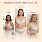 🥳2026 HOT SALE🥳 50% OFF! 💞Womens Comfortable Wireless Bras Push Up Bralettes Seamless Tshirts Bras Deep V Everyday Bras