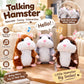 🐹 Last Day 50% OFF! !✨Talking Hamster Plush – repeats whatever you say, auto head-shaking, hilarious fun for kids & adults.🎁
