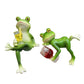 🎁Gift Idea Hot sale 49% OFF🐸 Frog Flower Pot Hanger Ornament🍷