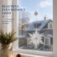 ⏳LAST DAY SALE - 50% OFF!!🎄❄️ DIY Christmas Snowflake Suction Cup LED Lights ✨ | Battery Operated, Warm & Multi-Colour, Window Suction Lights, Christmas Home & Party Decor