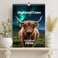🐮2026 Highland Cattle Calender📅
