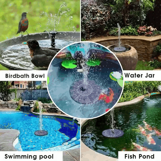 🌈Summer Hot Sale 50% OFF⛲🐦Solar-Powered Bird Fountain Kit– Keep Your Garden Alive!🏡💦
