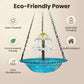 ⏰Last Day-60% Off!!⛲🐦Solar Powered Hanging Bird Bath Fountain