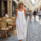 📢📢Last Day-50% OFF!!🏖️💕20K+ SOLD!⚡Women's Casual Backless Spaghetti Strap Maxi Dress🌟🌊