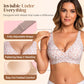 🥳2026 HOT SALE🥳 50% OFF! 💞Womens Comfortable Wireless Bras Push Up Bralettes Seamless Tshirts Bras Deep V Everyday Bras