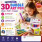 💥LAST DAY BUY 1 GET 1 FREE!!🎁🔮Magic Pen – Draw 3D with one stroke!🎄DIY Bubble Popcorn Drawing Pens