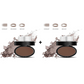 ✨Buy 1 Get 1 Free 🖌️50K+ Sold!!!🖤Eyebrow Stamp Powder Kit with Applicator Brush, One Press Perfect Brow Stamp, Waterproof Long Lasting 24H Wear Eyebrow Makeup for Lazy Daily Salon-Like Brows