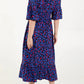 🎉 Last Day Promotion-49% OFF 🎉Leopard Shirred Waist Dress