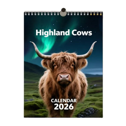 🐮2026 Highland Cattle Calender📅